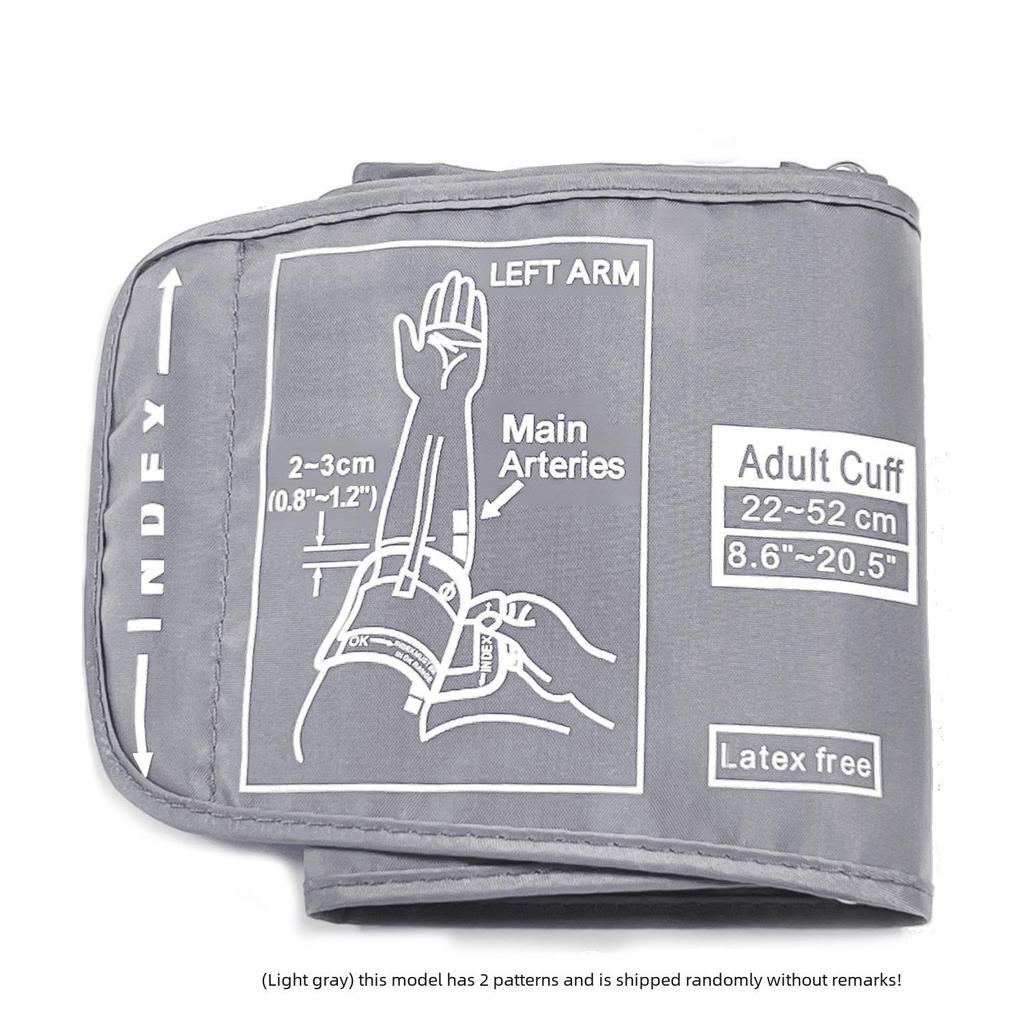 Universal Extended Arm Cuff Bandage with Airbag for Blood Pressure Monitor