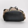 [Pre-Owned] Vintage Logo Wool And Leather Large Capacity Backpack - Excellent #1IPZO94