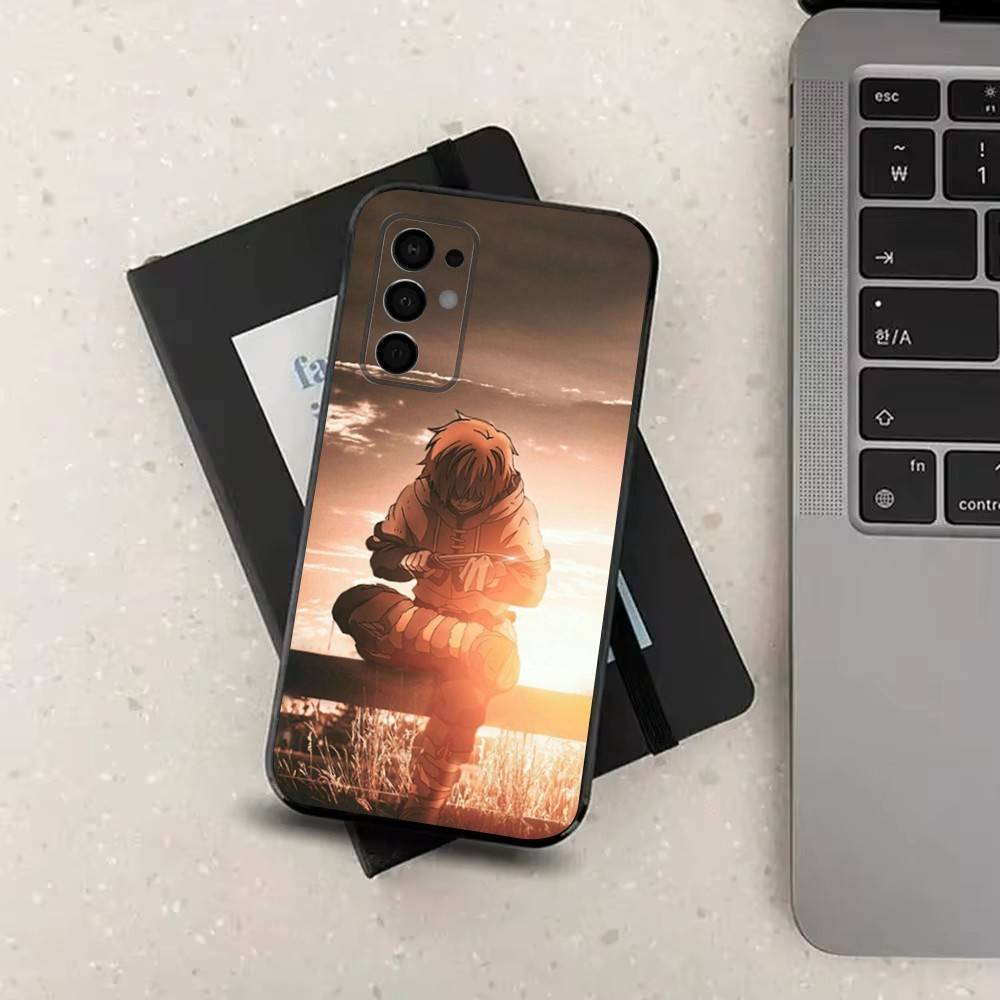 Comics V-VINLAND S-SAGA Phone Case For Samsung Galaxy A73,91,80,72,51,53,52,71,22,5G,Note,J7,8,9 Soft Black Cover