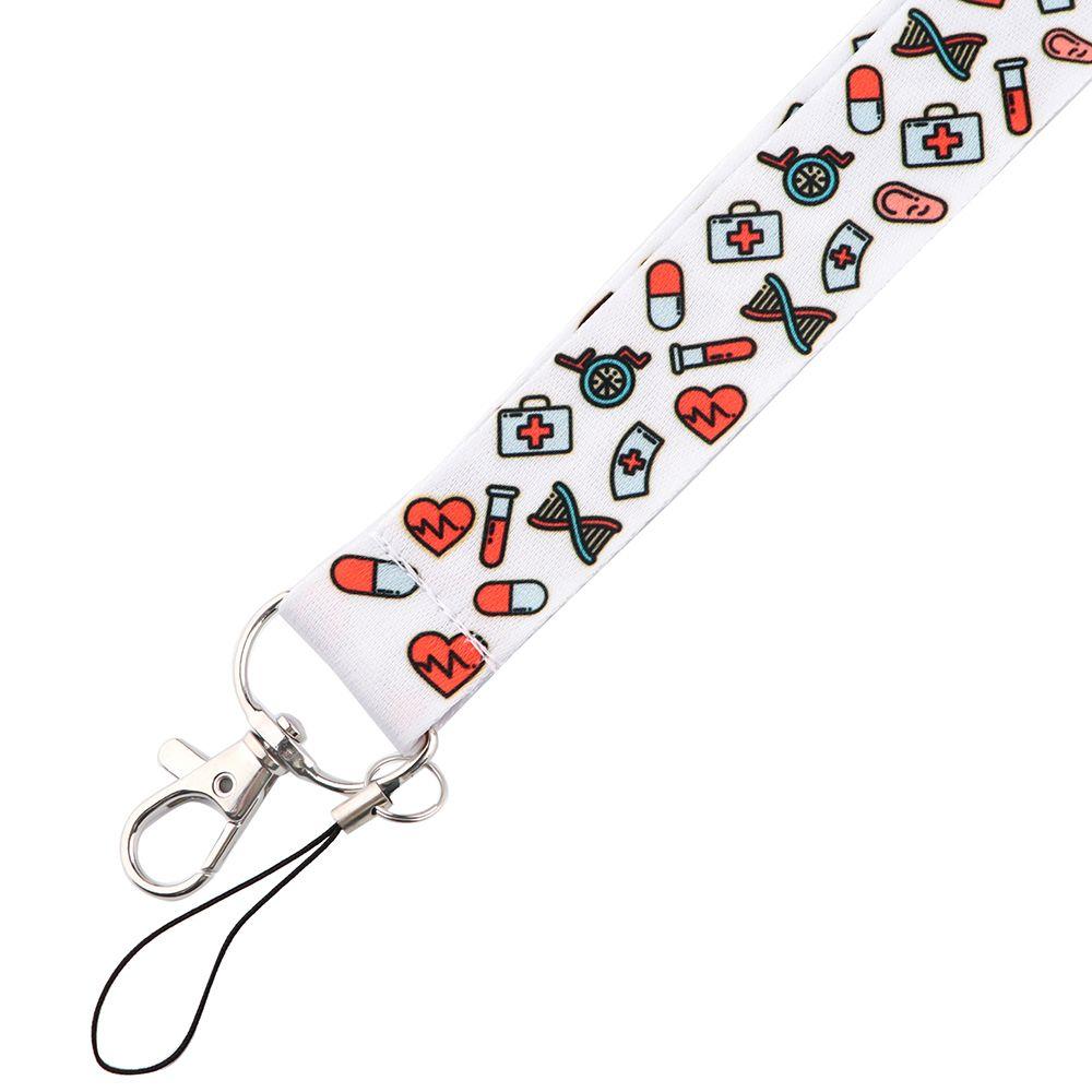 Phone Charm ID Badge Holder Nurse Lanyard Neck Straps Mobile Phone Strap Doctors ID Card Hang Rope