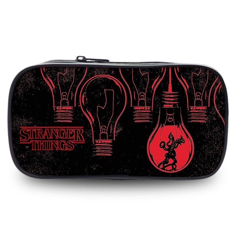 Вместительный пенал Stranger Things из ткани Оксфорд для студентов, универсальный дизайн