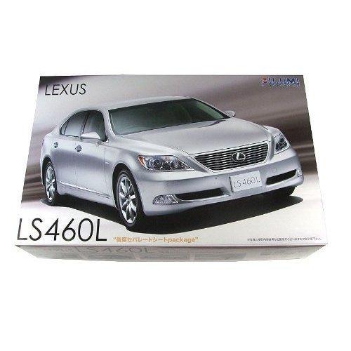 Fujimi Model Серия Inch Up Lexus LS460L Спецификация с раздельными сиденьями заднего ряда Пластиковая модель ID135 1/24 №135