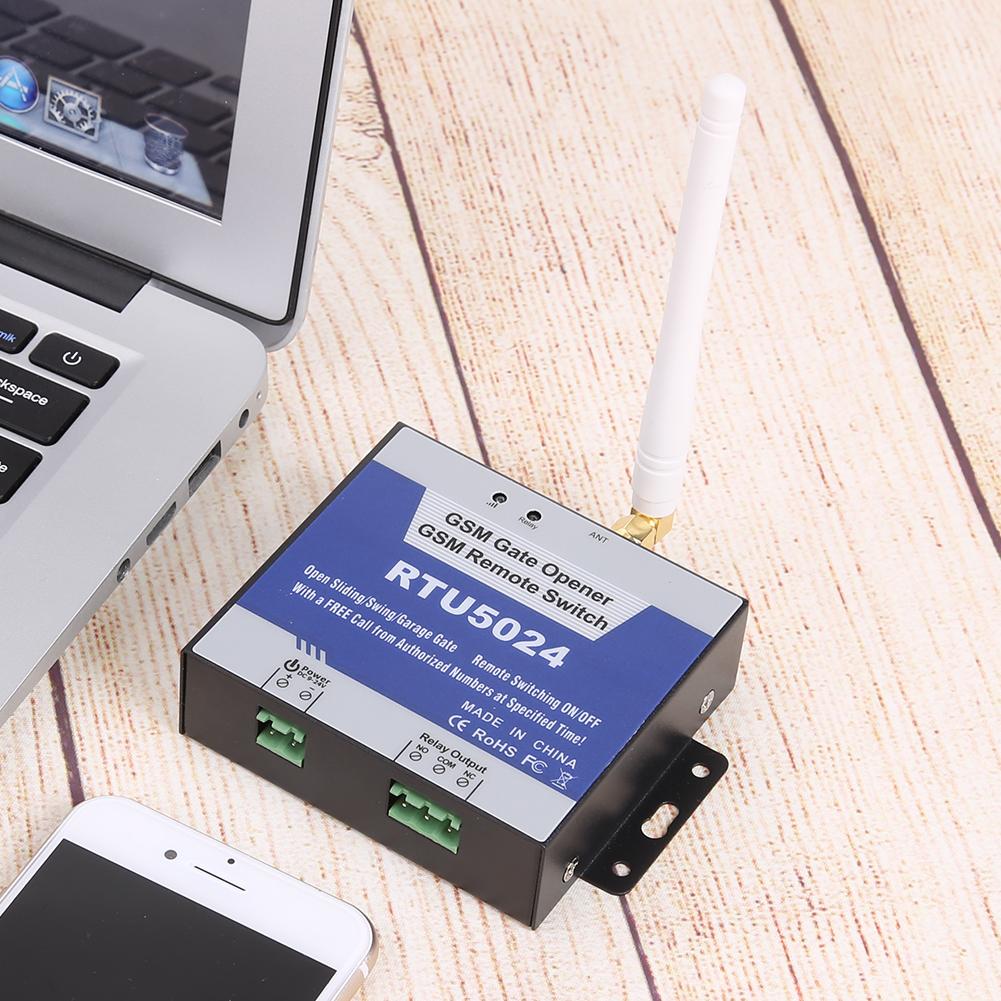 RTU5024 GSM контроль доступа реле открывания двери комплекты дистанционного беспроводного управления доступом бесплатный звонок 4G с антенной устройство домашней безопасности