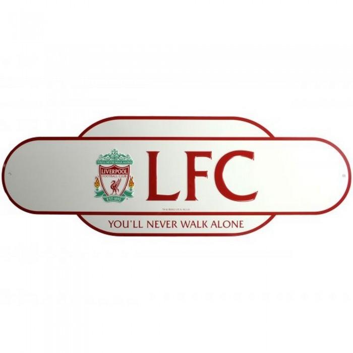 Liverpool FC Классический ретро-год металлический уличный знак