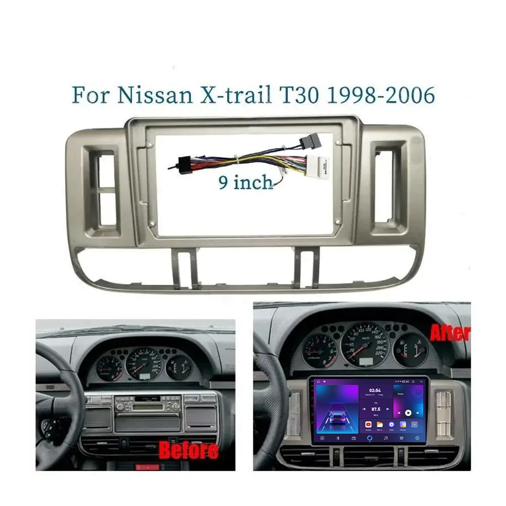 Android Carplay автомобильное радио для Nissan X-Trail T30 2000-2003 мультимедийный проигрыватель головное устройство стерео GPS навигация BT WIFI 4+64 ГБ