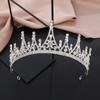Свадебная корона новая корейская сплавная корона принцессы повязка на голову на день рождения королевы свадебный головной убор