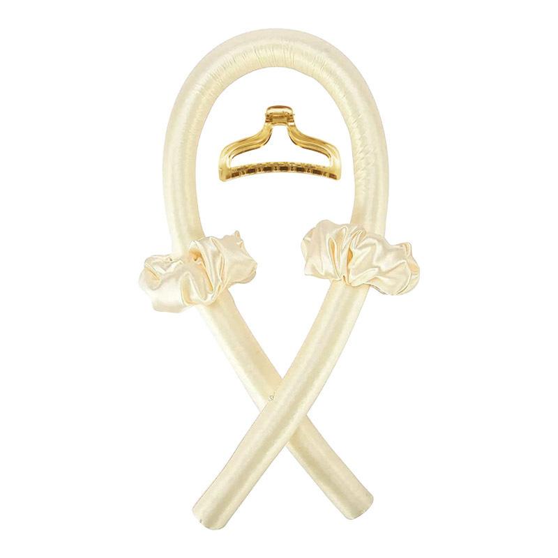 Бигуди для волос Без нагрева Палочка для завивки Повязка на голову Без нагрева Шелковые локоны Лента для сна Мягкая повязка на голову Ленивые бигуди для волос Инструменты для укладки волос