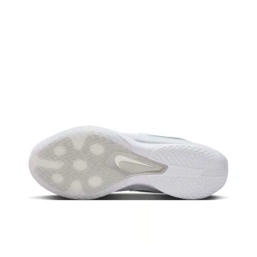 Nike Air Zoom GT Cut 3 White Metallic Silver Unisex Sneakers Green-Strike IB4458-100