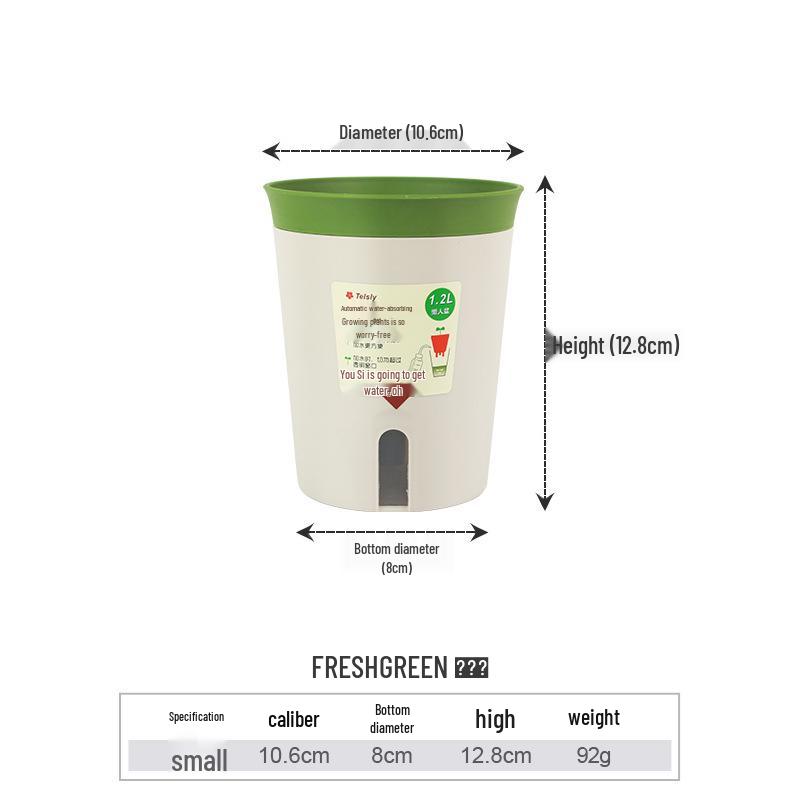 Indoor Double-Layer Self-Watering Pothos Hydroponic Planter