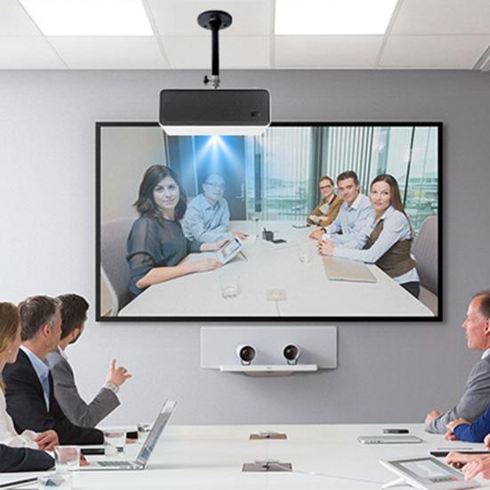 Projector Bracket High 360-Degree Rotatable Ceiling Stability Easy To Install Wall Mount Projector Holder