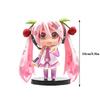 Miku Cartoon Hatsune Virtual Singer Manga Statue Figurines Collectible Model Toy