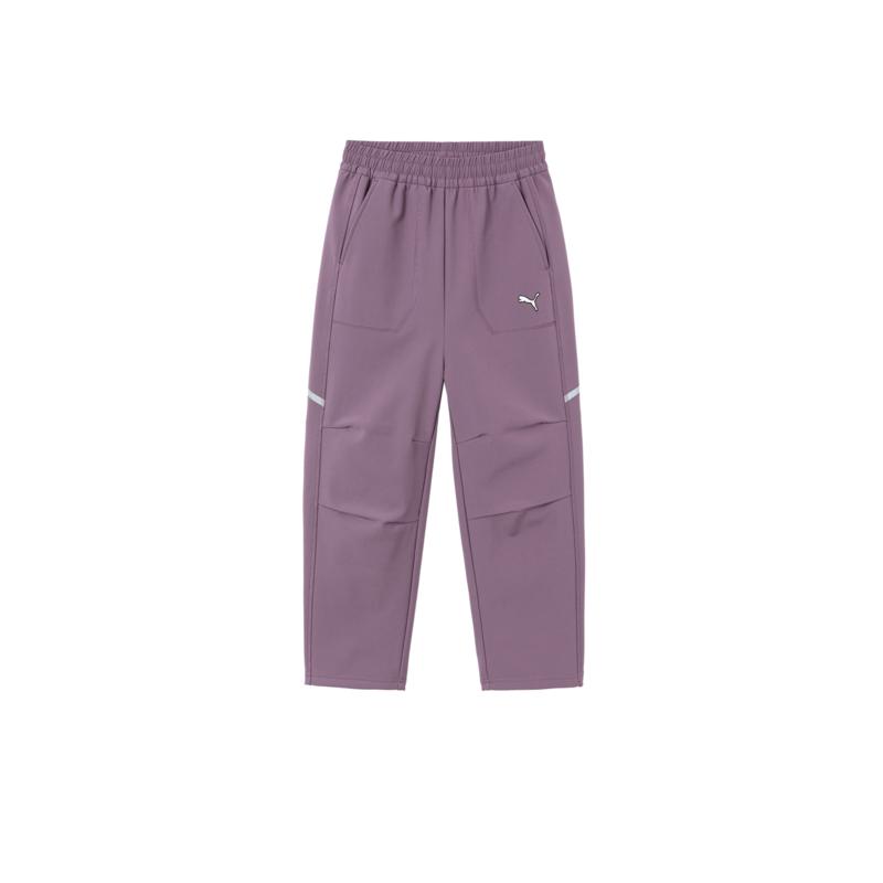 PUMA Kids' Bottom Performance Urban Outdoors Soft Windproof Loose Fit Water Repellent Fleece Lined Pants Kids' 353425108202-70301