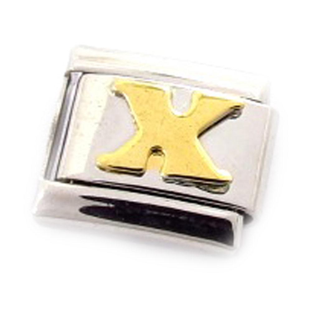 Les Trésors De Lily [C6038] — Золотая сетка «Буква X»