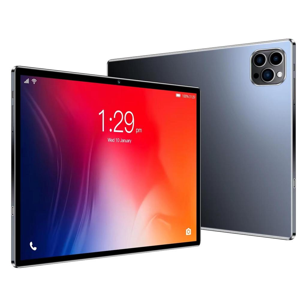 BDF 10,1-дюймовый планшетный ПК 4+64 ГБ 3G / 4G Lte Звонки Фаблет Android 11 WiFi Bluetooth 3G 4G SIM-карта с чехлом