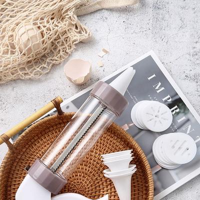 20 шт./набор наборов для печенья, формочки для печенья, шприцы для печенья, насадки для экструдера, кондитерские инструменты для крема, бисквитницы