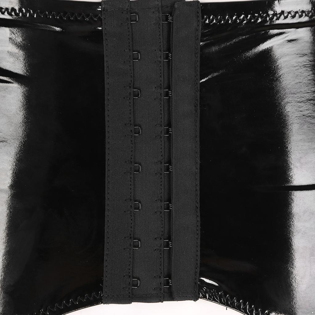 Женские кожаные подвязки для чулок, ремни для чулок с 8 металлическими зажимами, нижнее белье