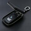 sticker Metal Logo Leather Key Case Secure Waist Hanging Car Key Storage For BMW Performance F30 F20 F10 F40 E92 E91 G20 G30 G06