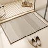 Bathroom Mats Kitchen Mats Kitchen Drainage Mats Worktop Mat Placemat Doormats Shower Rugs Non-Slip Diatomite Mud