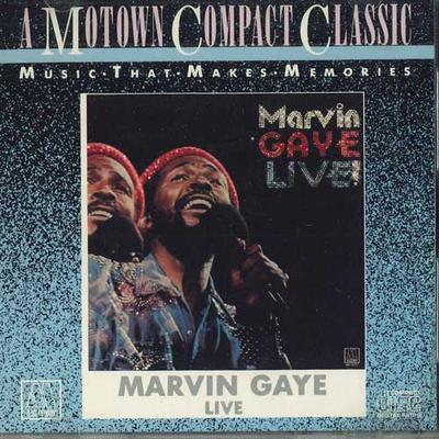 CD МАРВИН ГЕЙ - Marvin Gaye Live MOTD5181 MOTOWN Не Япония Soul/Funk Б/у