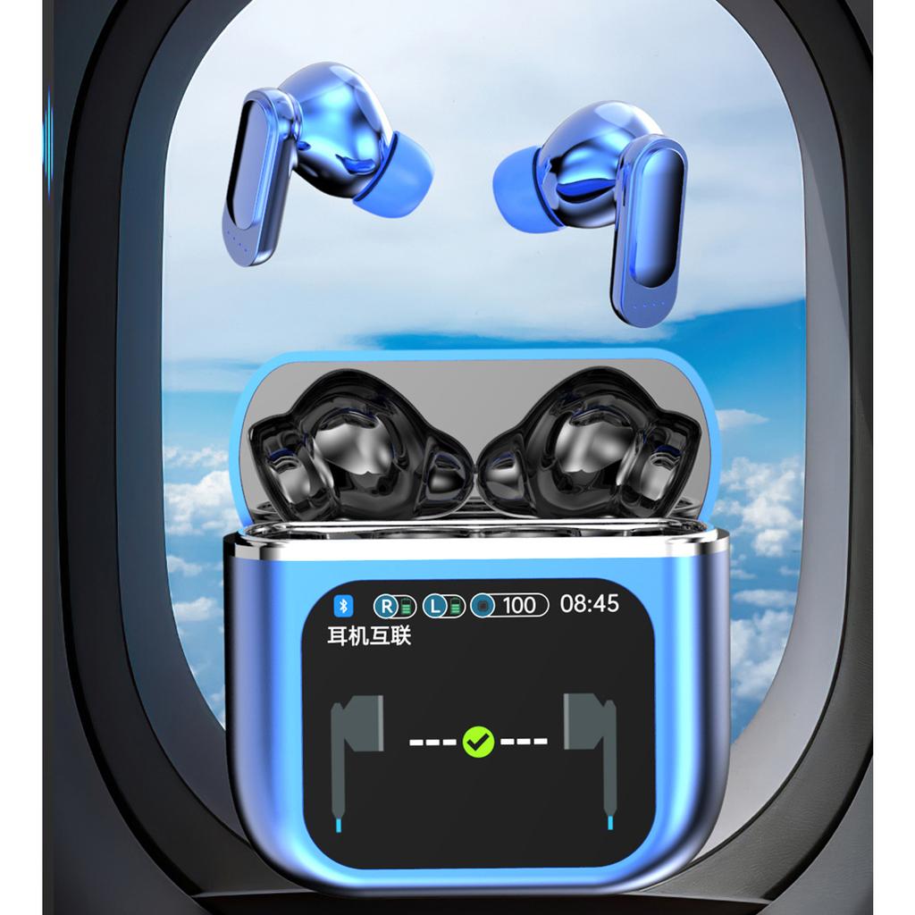 Беспроводные наушники SE60 с поддержкой Bluetooth 5.4, сенсорное управление, светодиодный индикатор питания, истинное шумоподавление H