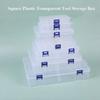 Square Jewelry Beads Container Plastic Packing Boxes Hot Sundries Organizer Power Tools Holder
