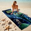 1pc The Good Dinosaur1 Beach Towel, Comfortable and Thick, and Swimming/Bath/Picnic/Camping Towel, Suitable for Seaside Beaches