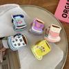 Cute Coffee Cup Hair Clip Flower Small Hair Claw Creative Acetate Hair Claw  Girl