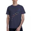 Colorful Cat Paw 100 Cotton Casual Breathable Confortable Vintage Mens Designer Clothes Clothes Men