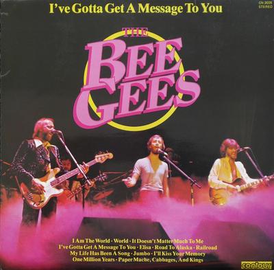 Виниловая пластинка BEE GEES - I've Gotta Get A Message To You CN2028 Contour 1978 UK Pop Б/у