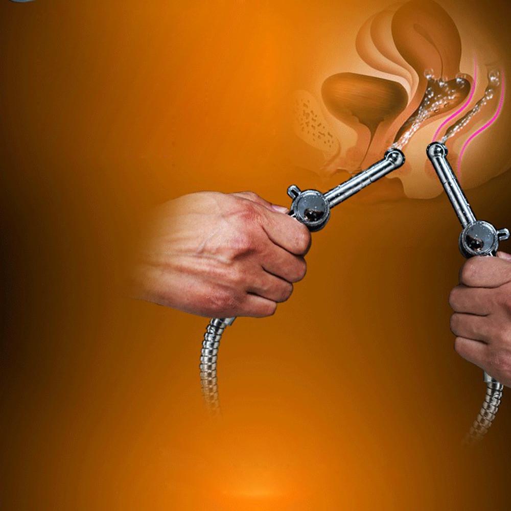 Ручной анальный душ с 7 отверстиями, насадка для мытья влагалища, очиститель толстой кишки