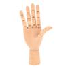 Wooden Hand Model Flexible Movable Fingers Right Hand Mannequin Figure for Display Drawing Study