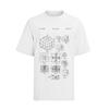Bauplan Patent  Rubiks Cube  Zauberwürfel 80s Herren T-Shirt Baumwolle