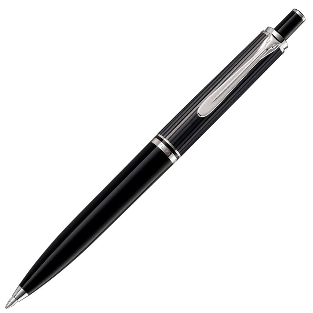 Pelikan Ballpoint Pen Black Stripe Souveraine K405 Genuine Imported Product Oil-based
