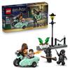 LEGO Гарри Поттер 76459 Хэгрид и Гарри сбегают с Тисовой улицы - Игрушка Мотоцикл для детей от 8 лет