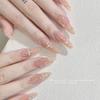 Nail Art Pearl Accessories, Off-White Flat-Bottomed Half-Round Pearls, Mini Steel Beads, Versatile Nail Rhinestones, 3D Nail Decorations