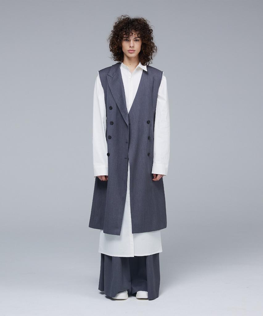 Mmam Signature Sleeveless Long Vest