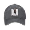 Captain Morgan Washed Denim Cap Casual Baseball Caps Adjustable Hat Summer Unisex Baseball Hats