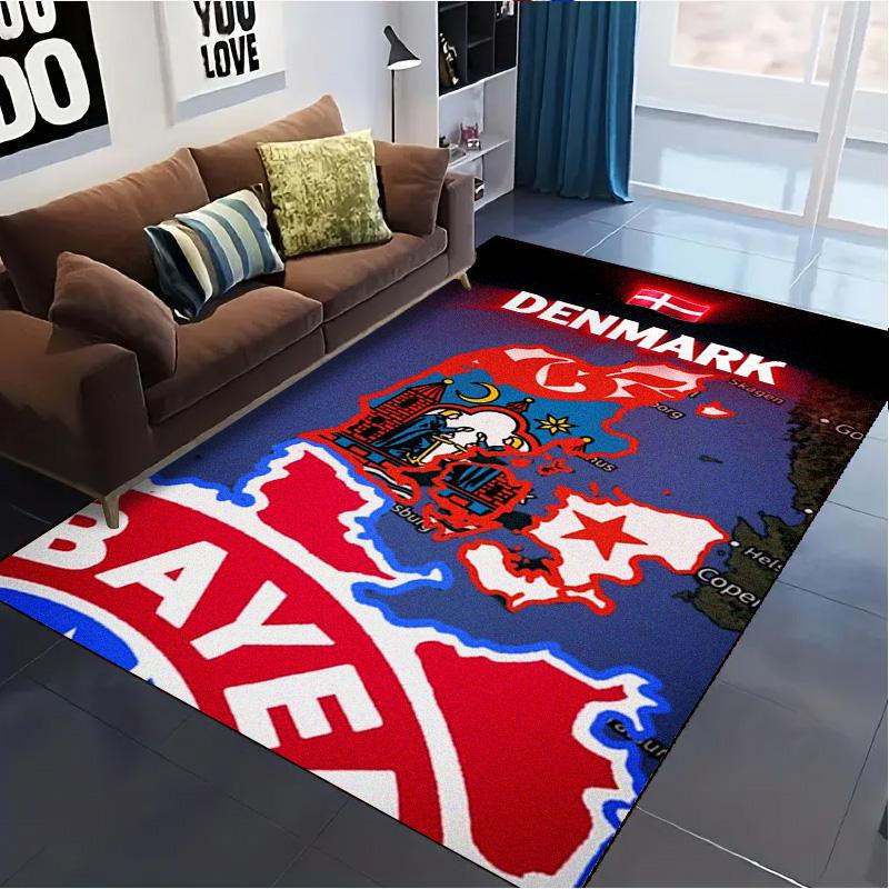 Denmark Carpet Rug for Living Room Bedroom Home Sofa Decoration,Kids play Non-slip Floor Mat