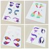 Colorful Butterfly Eye Tattoo Stickers Fairy Disposable Tattoos Sticker  Kids