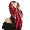 Europe America Kerchief Four Seasons Popular Silk Scarves Luxury Style Sunscreen Square Shawls New Fashion 90X90CM Headcloth