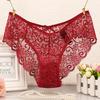 Mid-Waist Panties Women's Briefs Women's Seamless Lace High-End Sexy