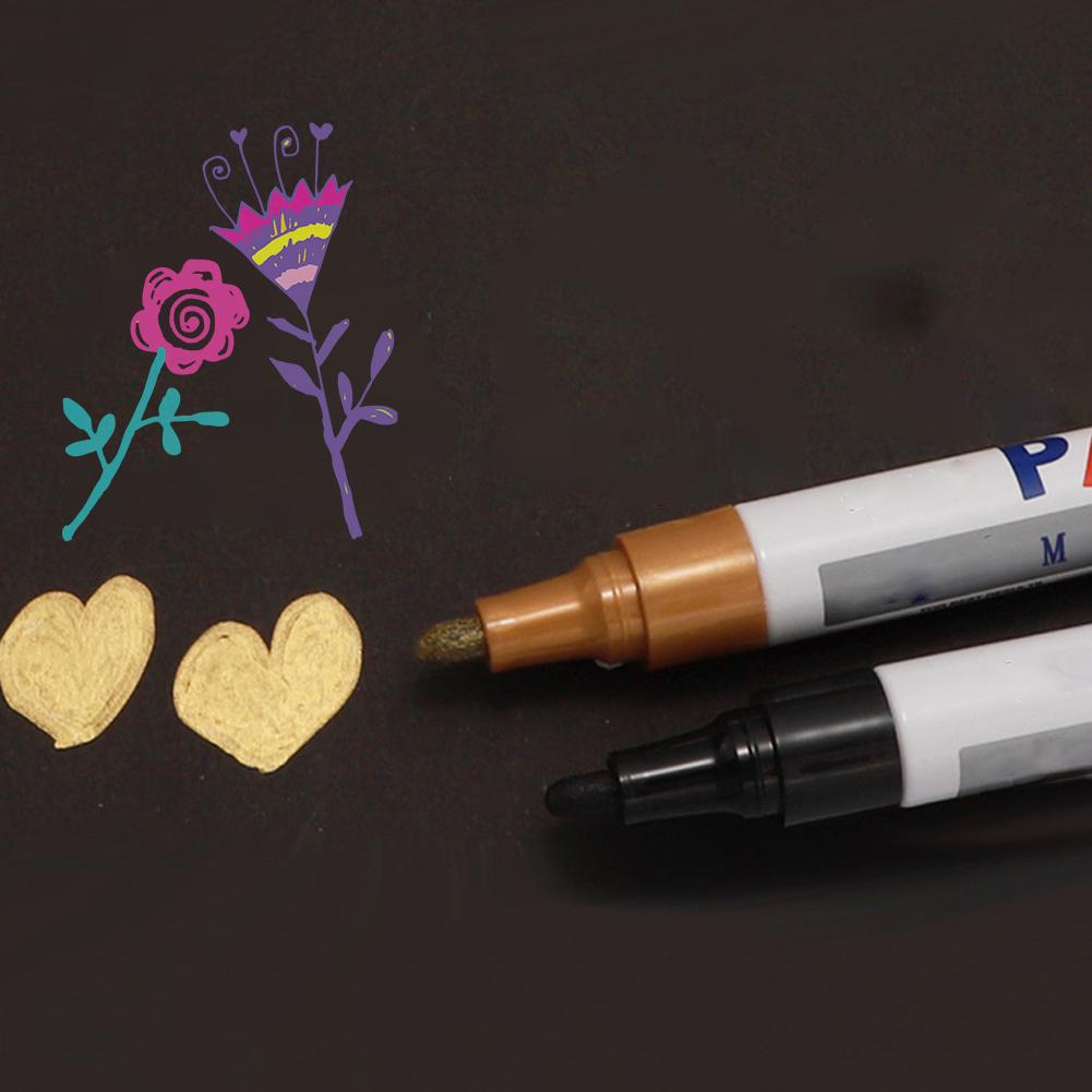 Белый Черный Красный маркер для рисования масляные водостойкие ручки для рисования каллиграфии граффити принадлежности для рисования своими руками