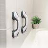 No-Drill Suction Cup Bathroom and Toilet Grab Bar