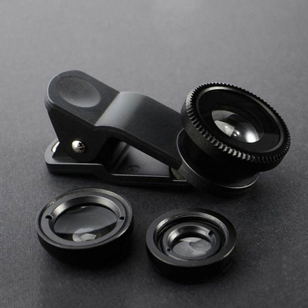0.67X Wide Angle Mobile Phone Lens with Clip Phone Camera Lens Kit Portable Phone External Lens