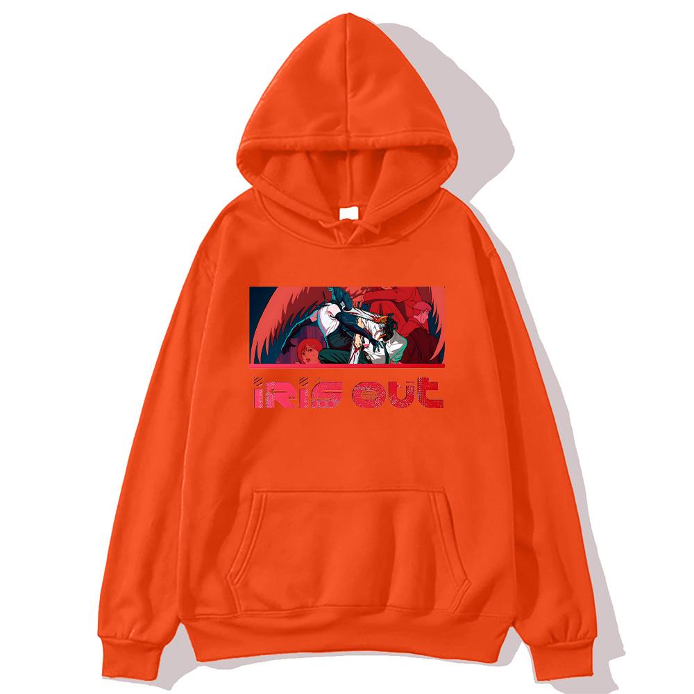 ХУДИ ИЗ ЯПОНСКОГО АНИМЕ IRIS OUT Yonezu Kenshi IRIS OUT Новые Графические Толстовки Женские Мужские Харадзюку Пуловер Y2K Худи с Длинным Рукавом