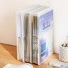 Товары для дома и офиса Коробка для хранения документов Многофункциональная настольная коробка большой емкости для бумаги формата А4 Прозрачная пластиковая коробка-органайзер