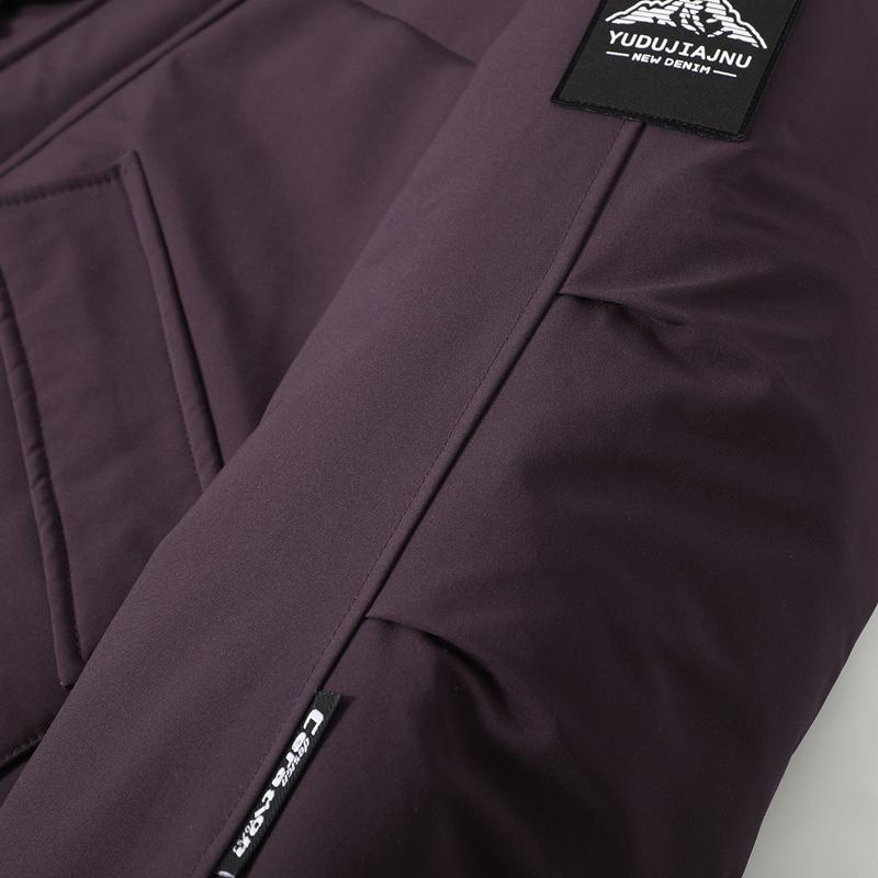 Большие размеры 5XL-11XL Модные мужские парки Зимнее пальто С капюшоном Водонепроницаемое Повседневное Свободное Толстое Теплое Оверсайз Верхняя одежда Мужские куртки