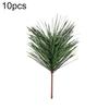 10Pcs Artificial Pine Needle Branch Twig Xmas Tree Ornament DIY Flower Decor