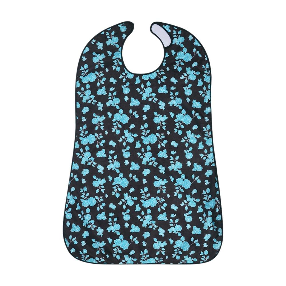Washable Elderly Eating Bib Waterproof Adult Bib Clothing Protectors for Elderly Nursing Home Use