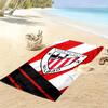 Athletic Club logo Print Beach Towel, Large Soft Quick Dry Towel for Beach Camping Swimming
